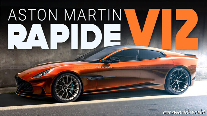 2028 Aston Martin Rapide: Immaginare il ritorno di una super berlina V12 | Carscoops